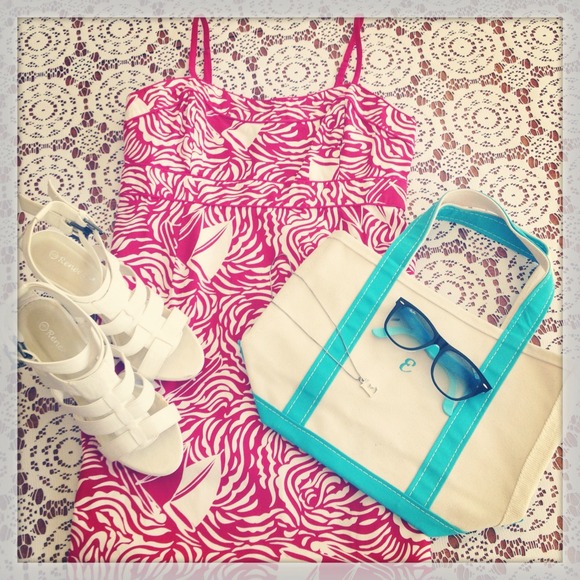 🚫Reserved🚫 Vineyard vines sailboat dress