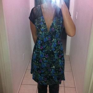 ✨SOLD✨ Lush lace kimono dress