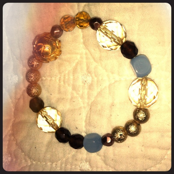 Colorful beaded bracelet