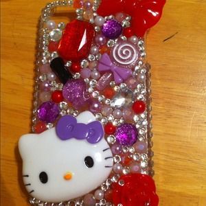 Brand new Hello Kitty bling IPhone 4/4s case