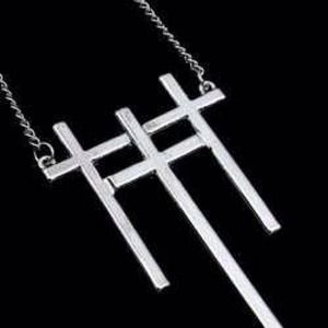 Multi Cross Pendant Necklace