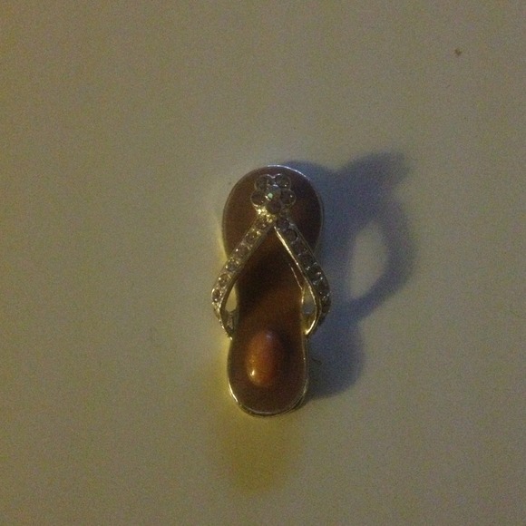 Flip flop charm NWOT