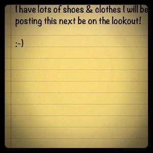 Shoes and shirts