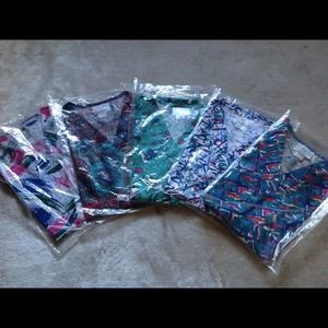 Scrub Tops lot of 5
