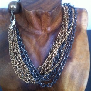 10 strings chain necklace