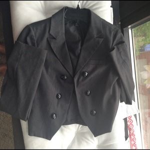 mossimo Jackets & Coats - Gray blazer cropped size med mossimo Jackets & Coats - Gray blazer cropped size med
