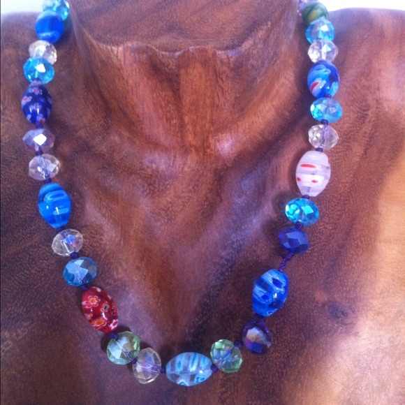 Mutant glass necklace