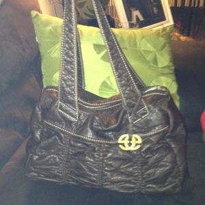 👜Brown ecko red purse