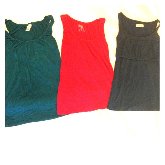 Lot of nursing tanks.