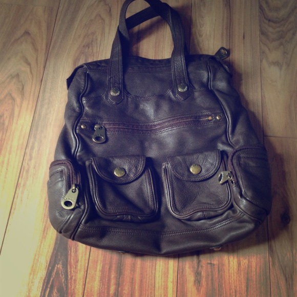 Brown Marc Jacobs bag.