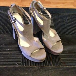 Grey Gianvito Rossi platforms!
