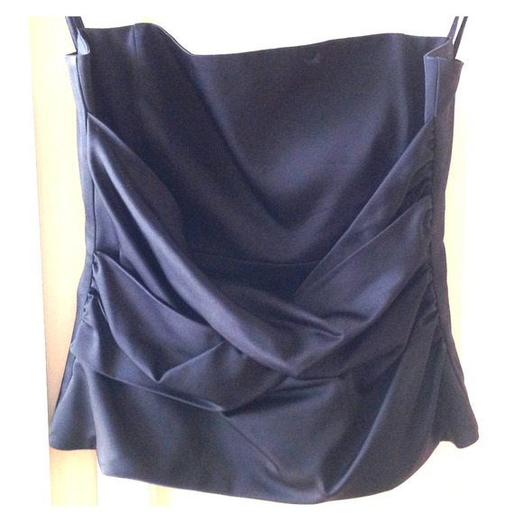 Black BCBGMaxAzria bustier