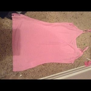 Pink tank top