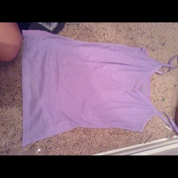 Purple tank barely worn