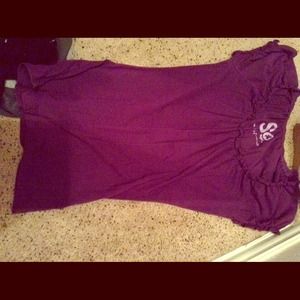 Purple shirt barely worn!