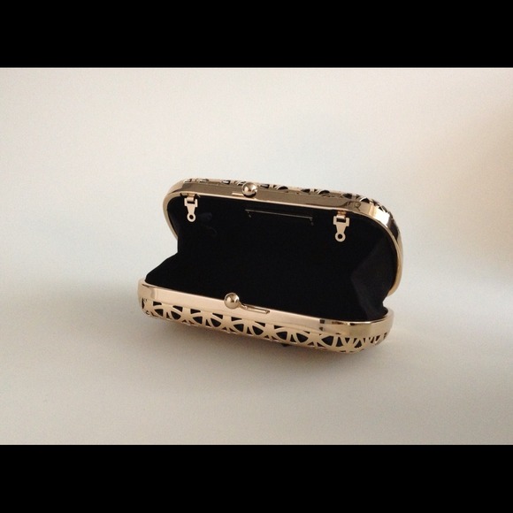 HOST PICK 🎉🎊🎉🎊NWT Gold metal clutch - 1 left! - Picture 3 of 4