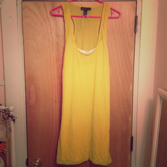 INC dress yellow!