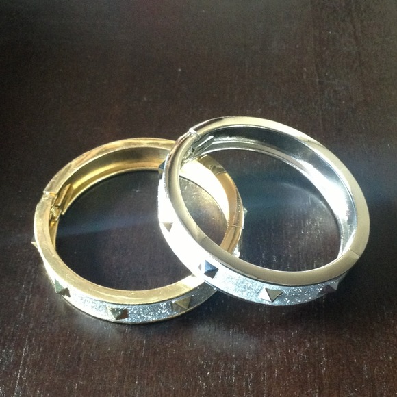 Studded Bangle Bracelets