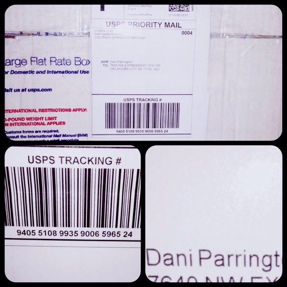 Tracking info