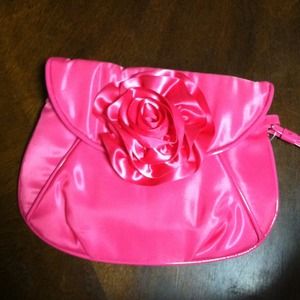 Pink Wristlets with Flower