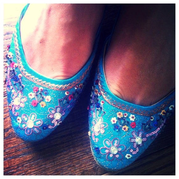 Tribeca Shoes - 💢SOLD💢 in BUNDLE! Adorable Beaded Flats!!