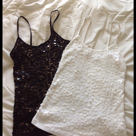 🚫SOLD🚫...Sequence tank tops