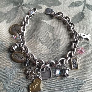 Brighton breast cancer awareness bracelet