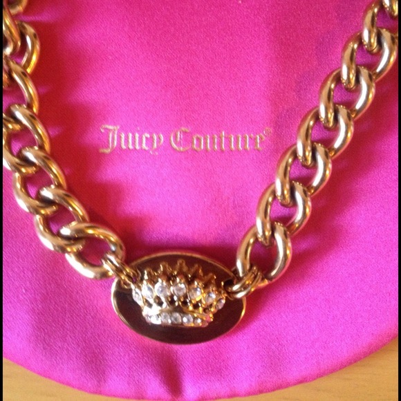 Juicy Couture signature crown Necklace