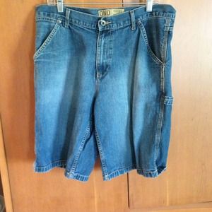 Men's denim shorts