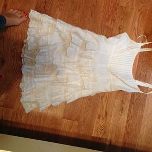 White guess summer dress