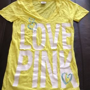 VS Pink short sleeved top. SOLD IN BUNDLE