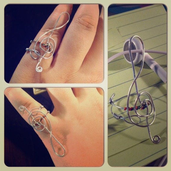 Music Note Ring