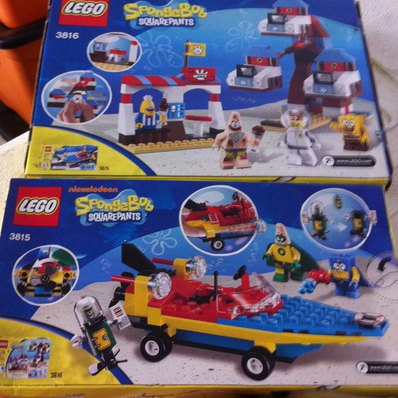 SOLD SOLD 2 SpongeBob Lego sets!