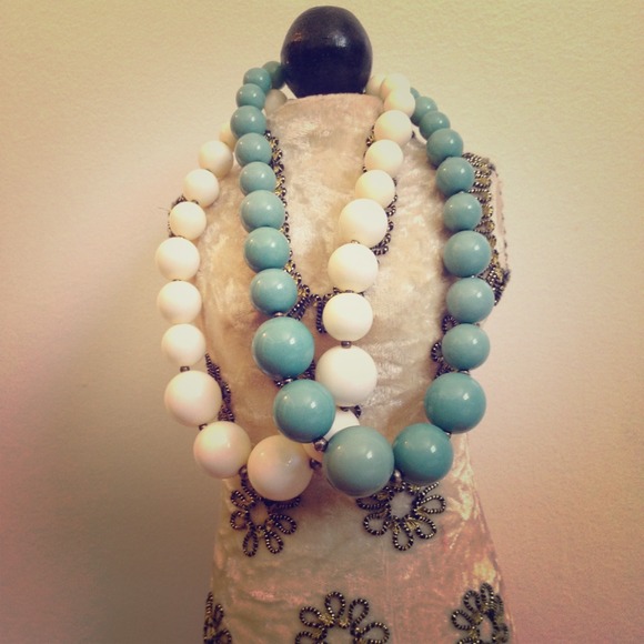 💐 SET of 2 beaded necklaces 🎀