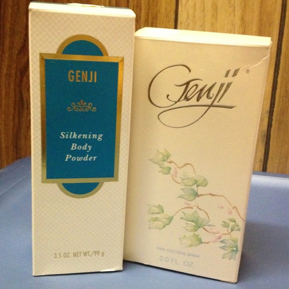 ***SOLD**bundle** genji fine cologne & body powder