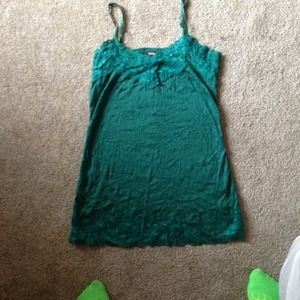Emerald green tank top