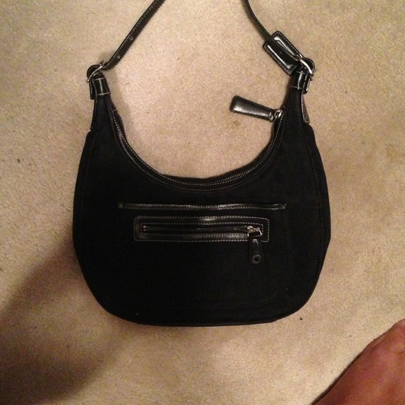 Smaller black Coach purse