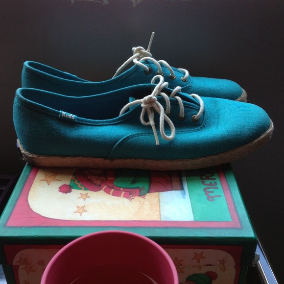 Keds aqua blue shoes - Picture 4 of 4