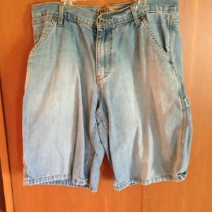 Men's denim shorts