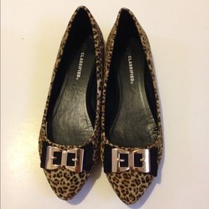 Leopard print flat shoe🔥