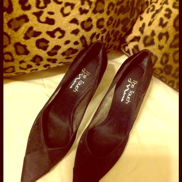 Cute! Black Sequence Shoes!