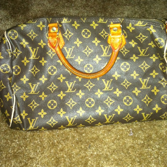 Louis Vuitton small handbag.