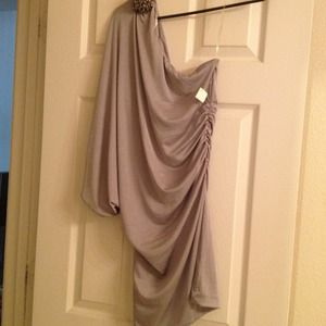 One shoulder party dress