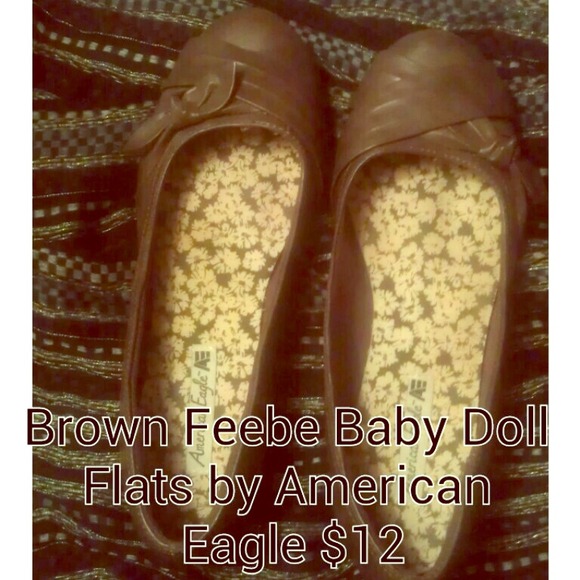 Brown American Eagle flats