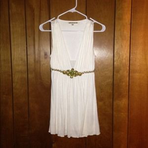 BNWOT Romantic Cream baby doll top