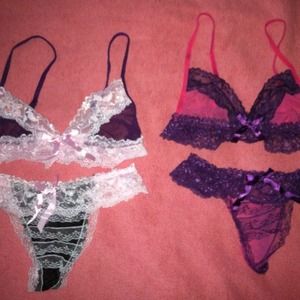 Panties and bras some with tags some not all new!