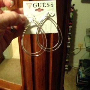 Guess pierced earrings