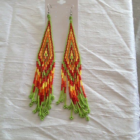 Long earrings