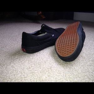 VANS size 12 men's slip ons