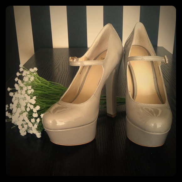 ❌SOLD❌ TOPSHOP "Sugar" Patent Platform Maryjanes
